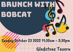 Bobcat poster from Gladstone Tavern